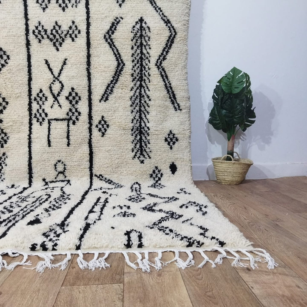 Handwoven Beni Ourain Wool Rug – Atlas Collection