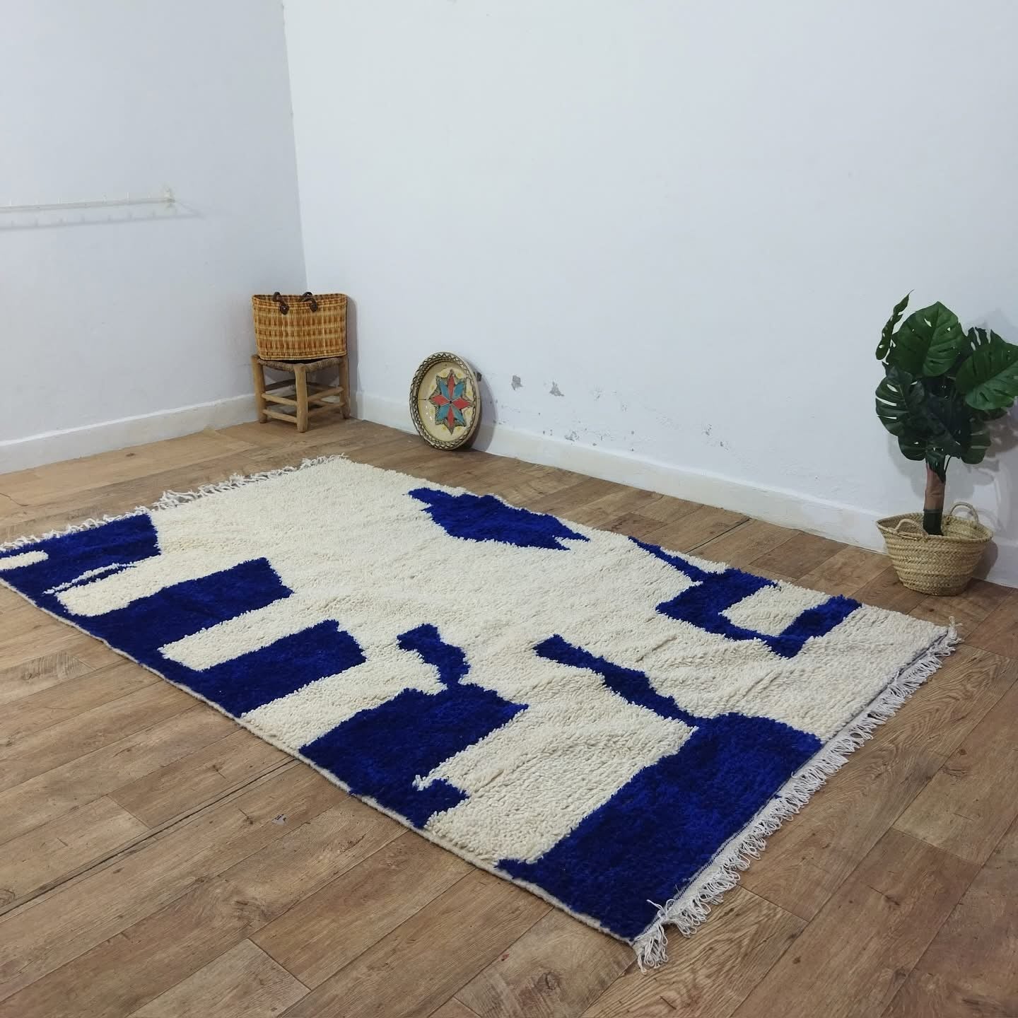 Handwoven Beni Ourain Wool Rug – Atlas Collection