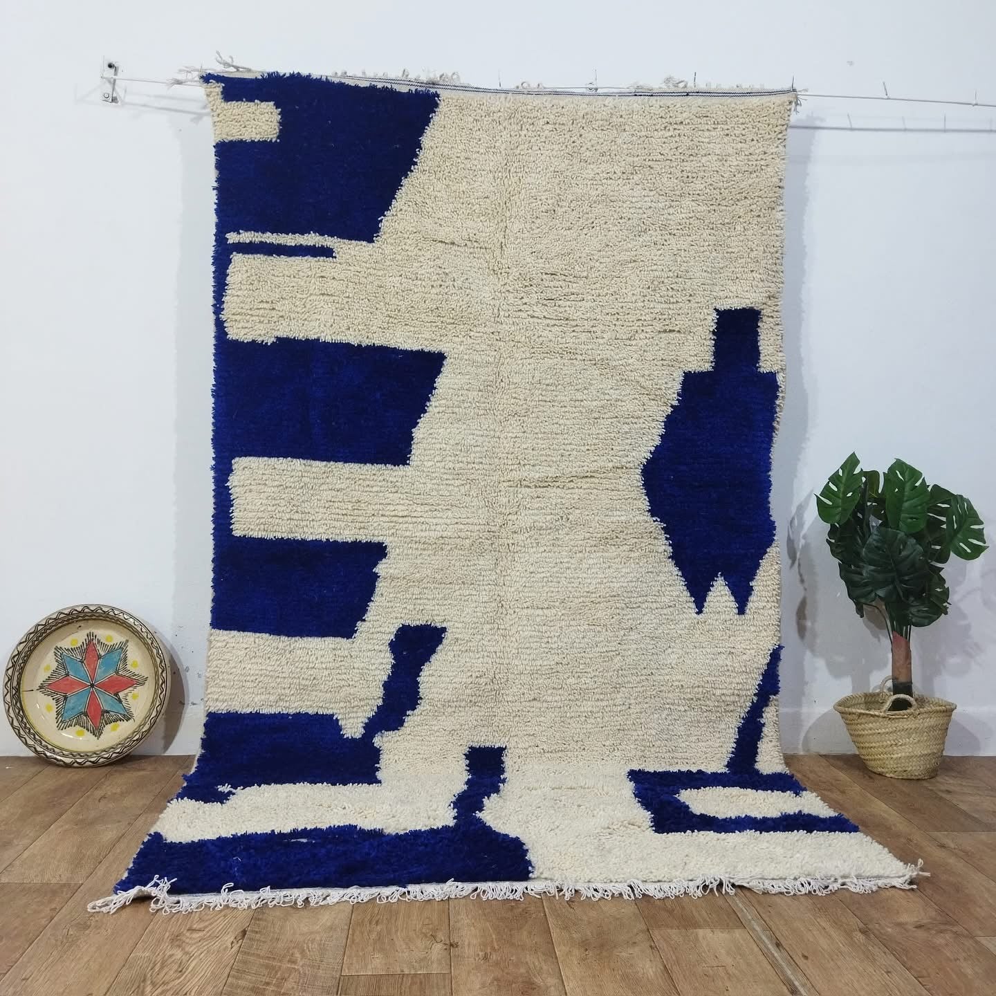 Handwoven Beni Ourain Wool Rug – Atlas Collection