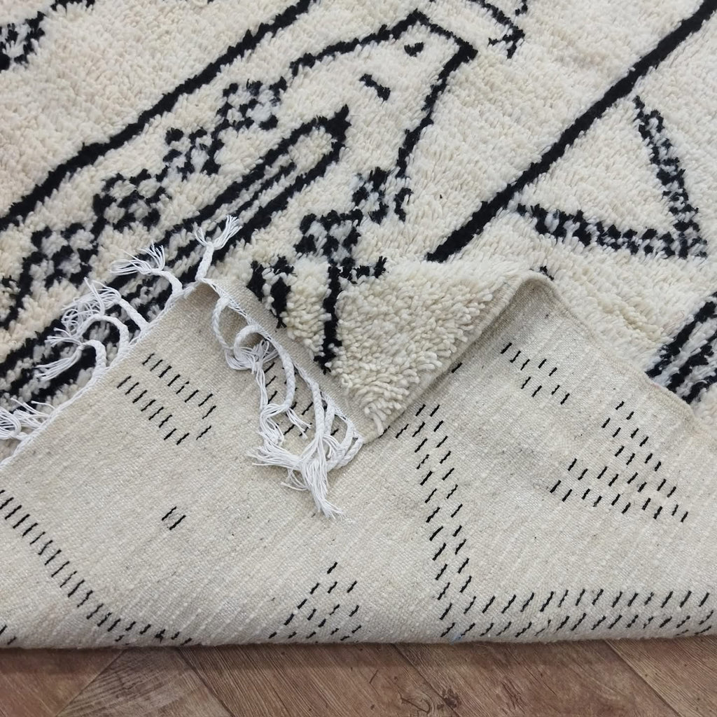 Handwoven Beni Ourain Wool Rug – Atlas Collection