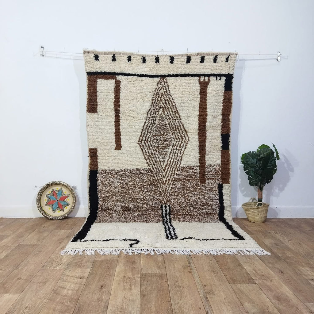 Handwoven Beni Ourain Wool Rug – Atlas Collection