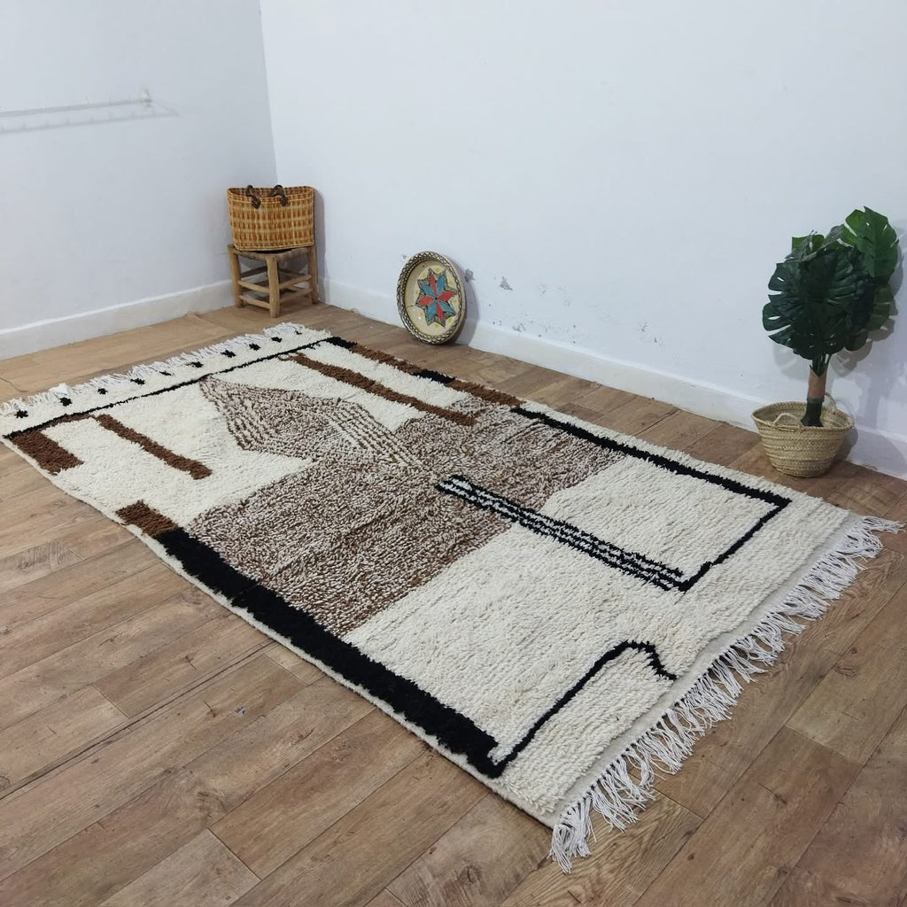 Handwoven Beni Ourain Wool Rug – Atlas Collection