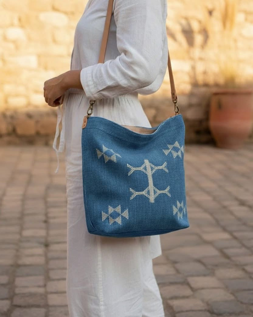 Amazigh Sabra Crossbody – Terracotta