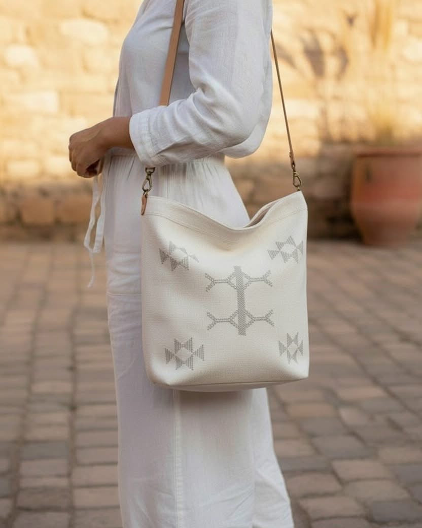 Amazigh Sabra Crossbody – Terracotta