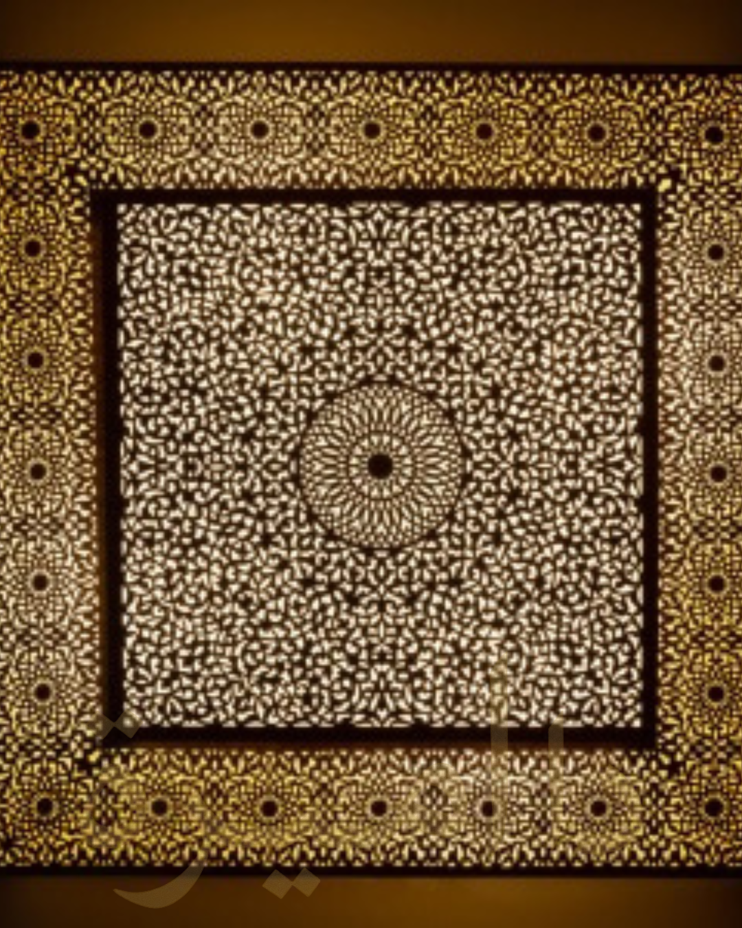 Brass Wall Light – Handmade Moroccan Lantern