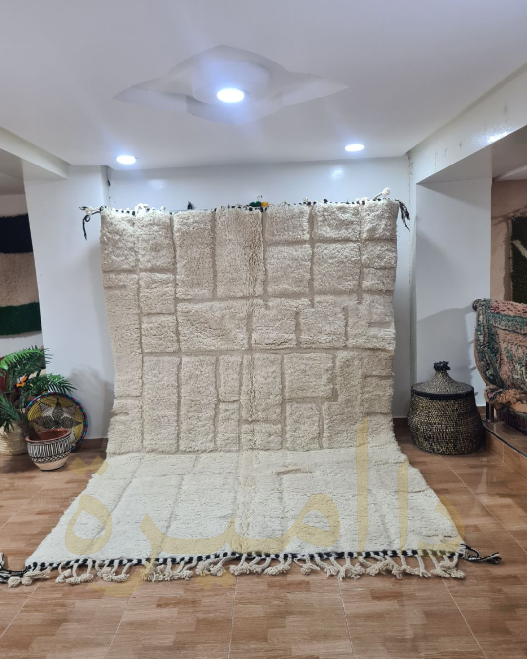 Amira Beni Ourain – Grid Atlas Rug