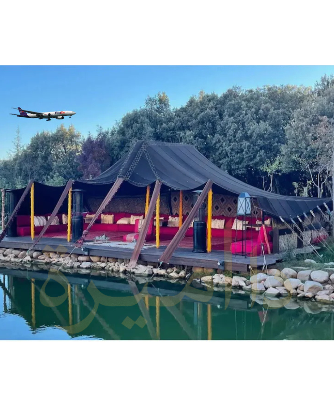 Moroccan Berber Tent – Handwoven Camel & Goat Hair Pavilion