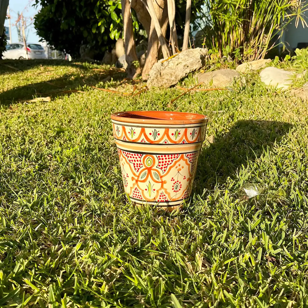 Handmade Terracotta Ceramic Flower Pot