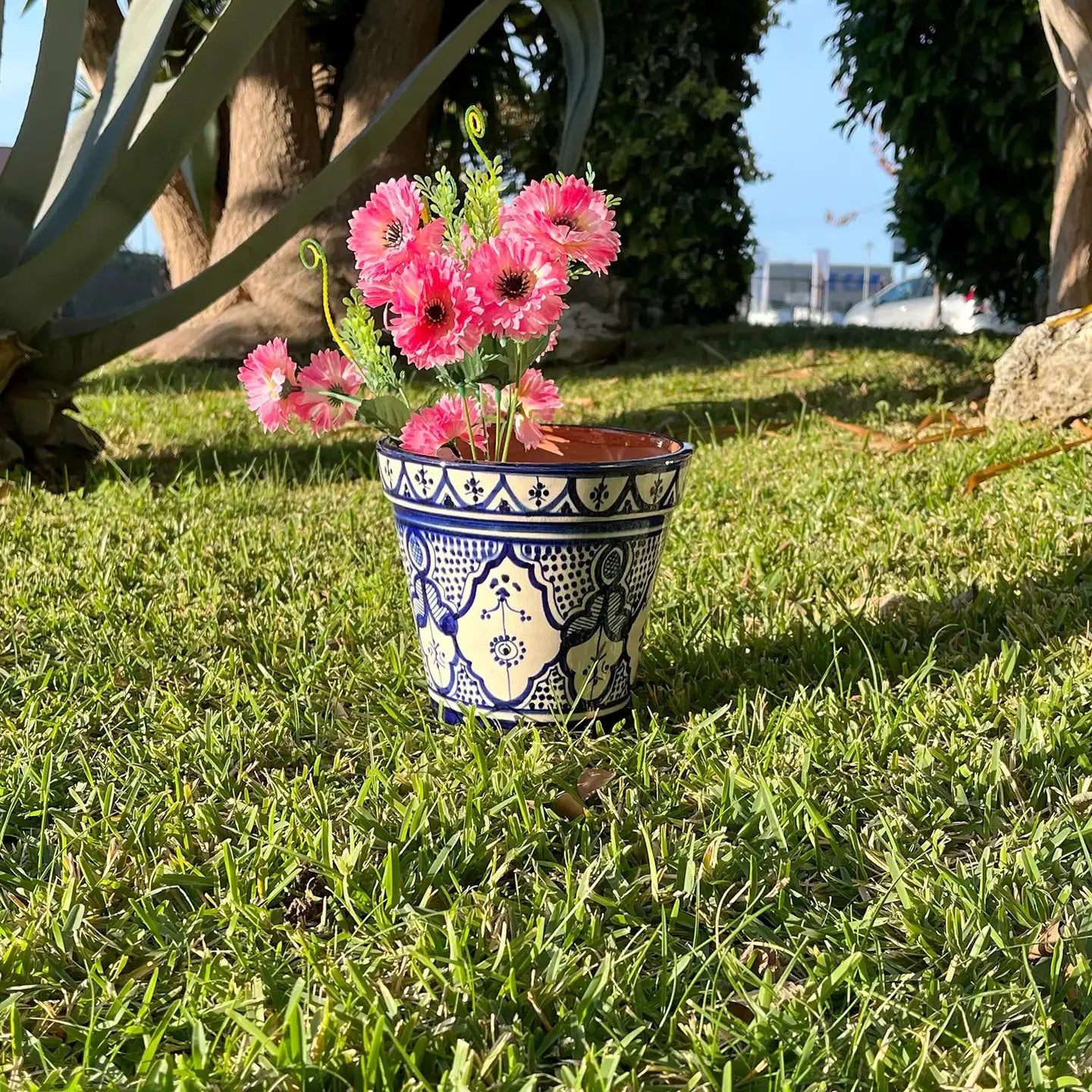 Handmade Terracotta Ceramic Flower Pot