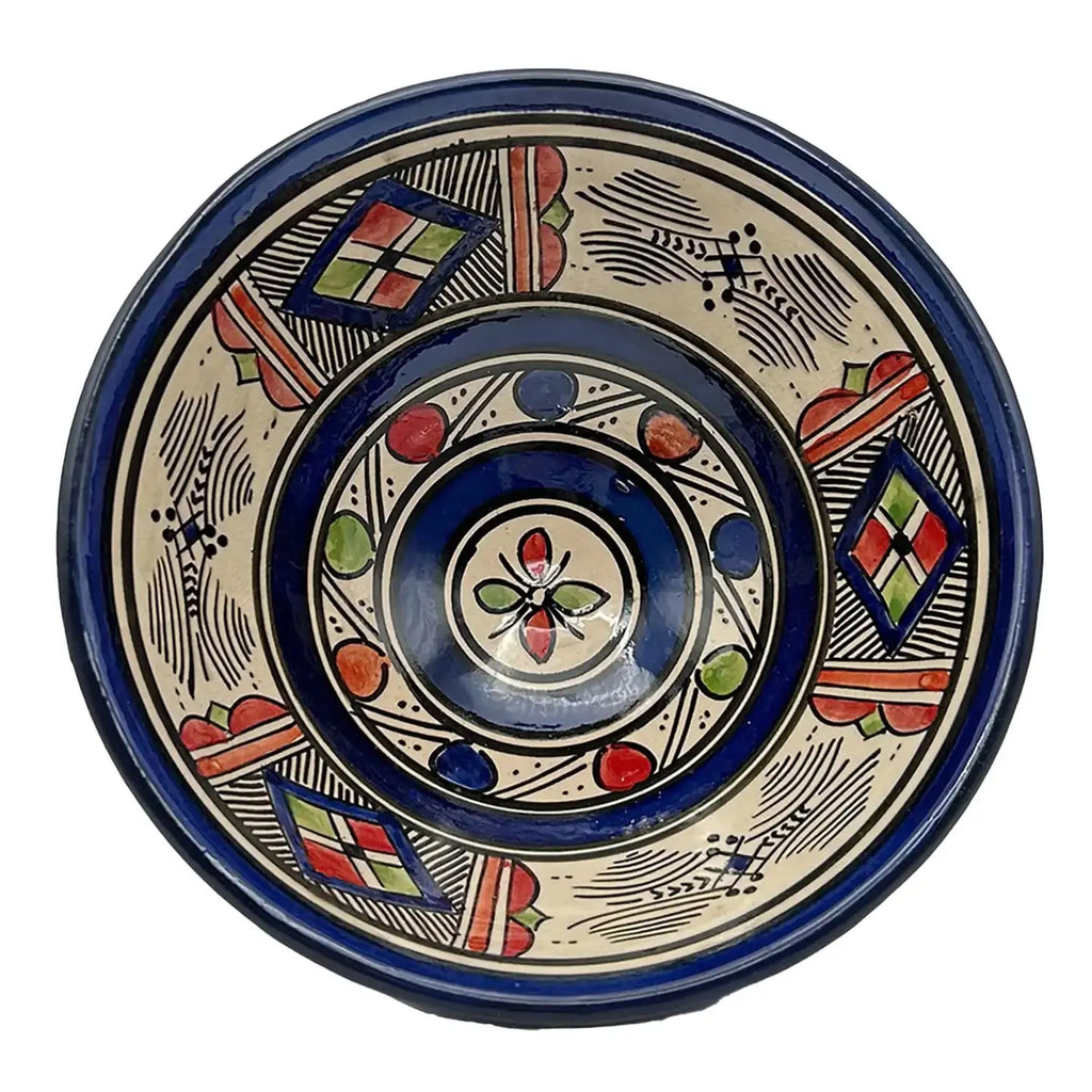 Moroccan Terracotta Bowl Safi Diam. 25 cm