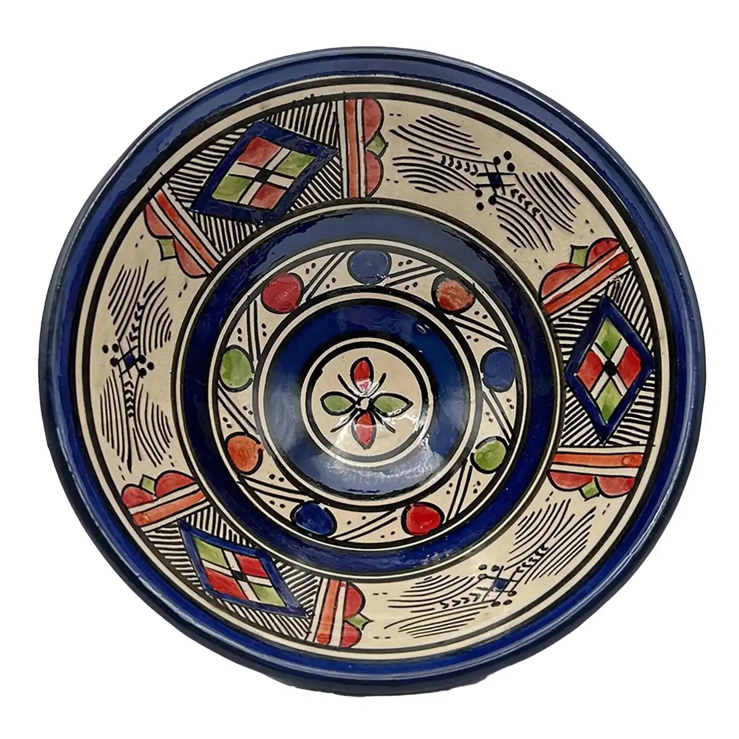 Moroccan Terracotta Bowl Safi Diam. 25 cm