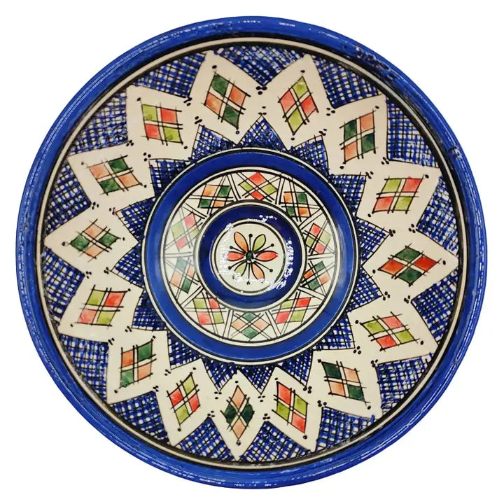 Moroccan Terracotta Bowl Safi Diam. 25 cm