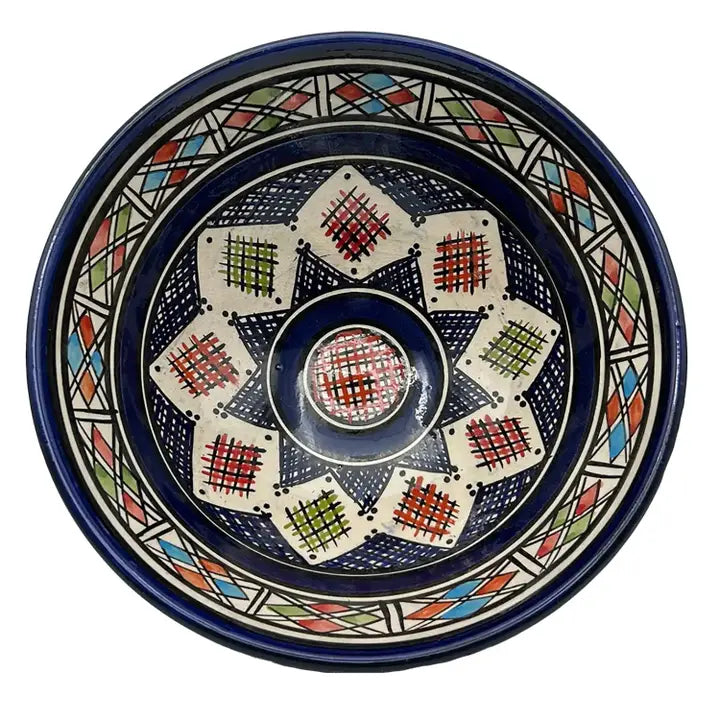 Moroccan Terracotta Bowl Safi Diam. 25 cm