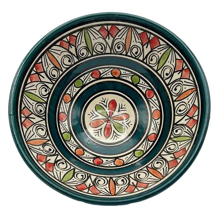 Moroccan Terracotta Bowl Safi Diam. 25 cm