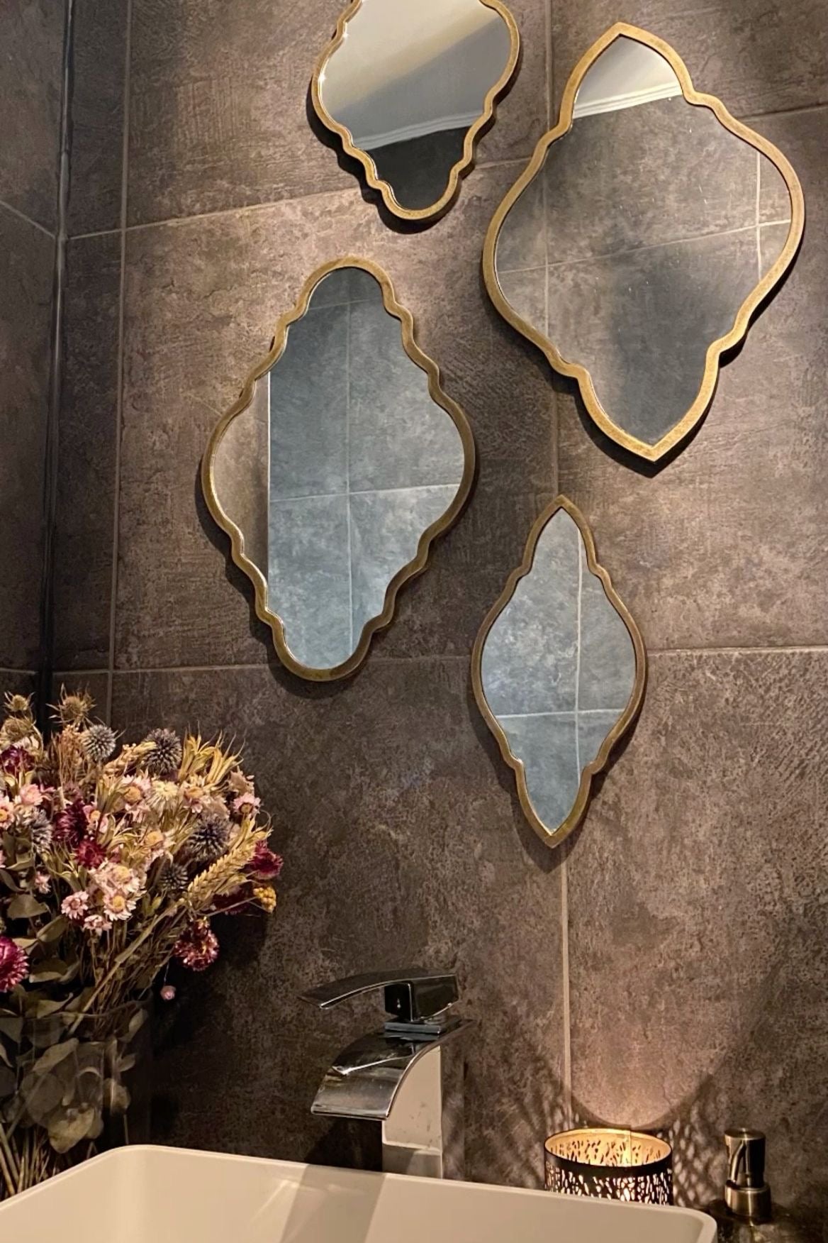 Mirror set of 4