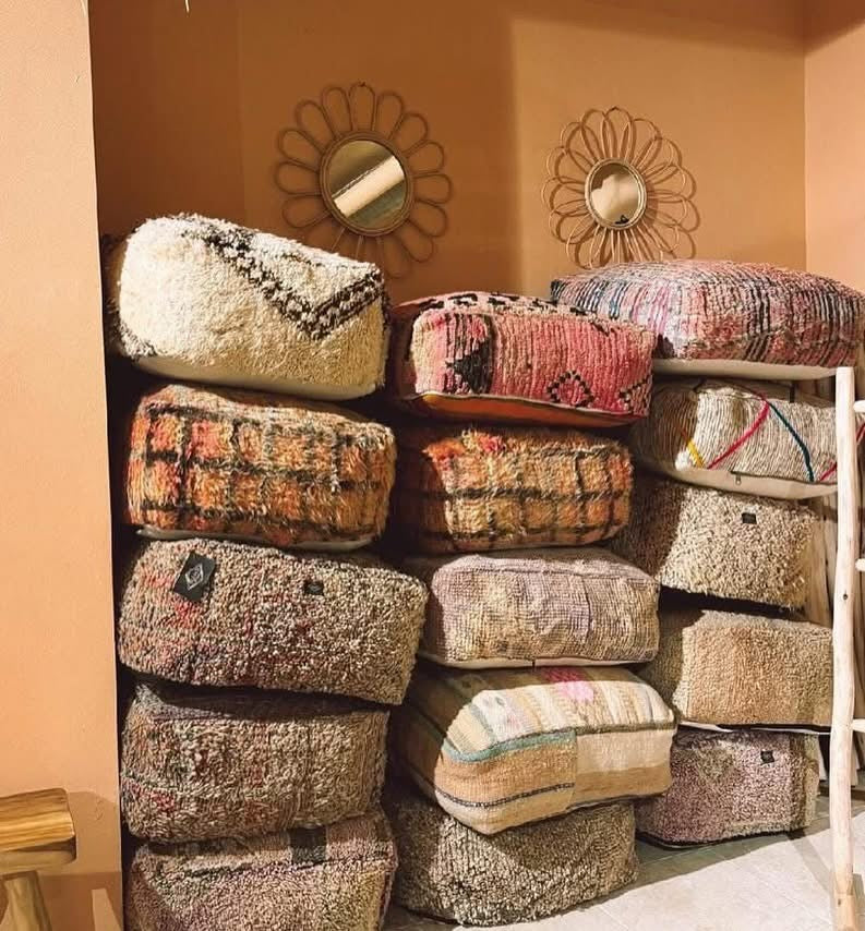 Berber Lounge Poufs