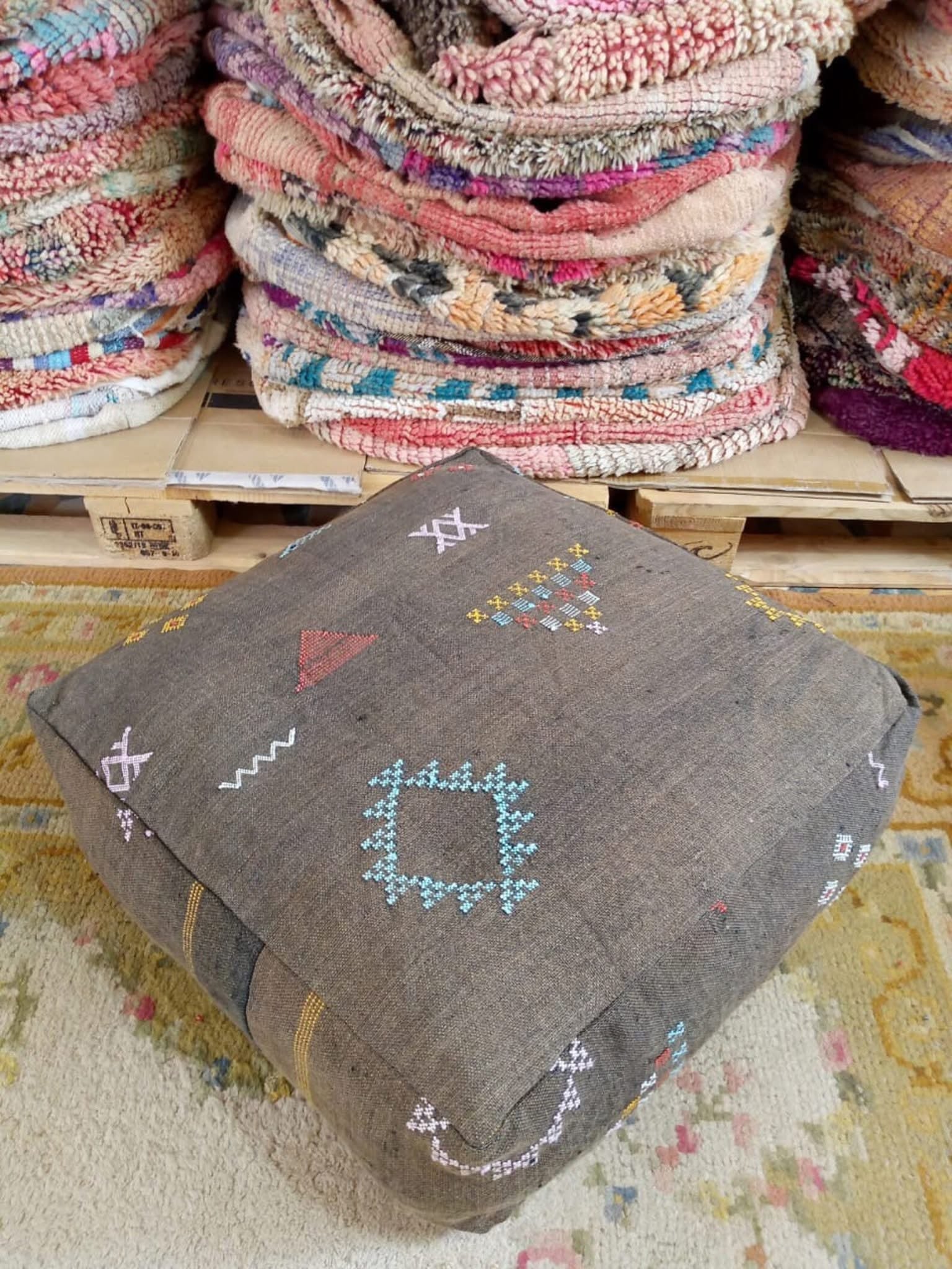Sabra Silk Floor Cushion