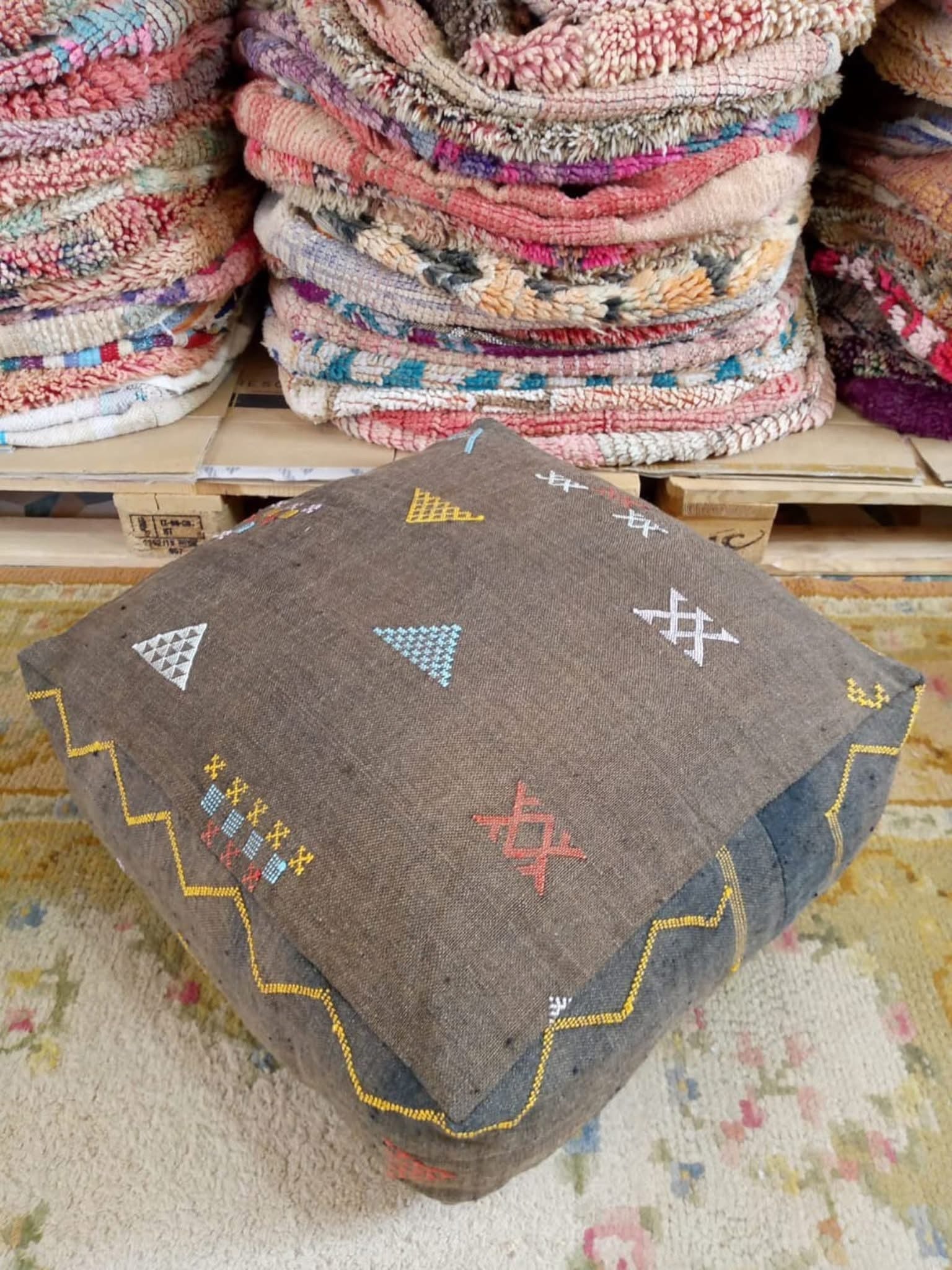 Sabra Silk Floor Cushion