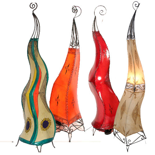 Leather henna light 180cm