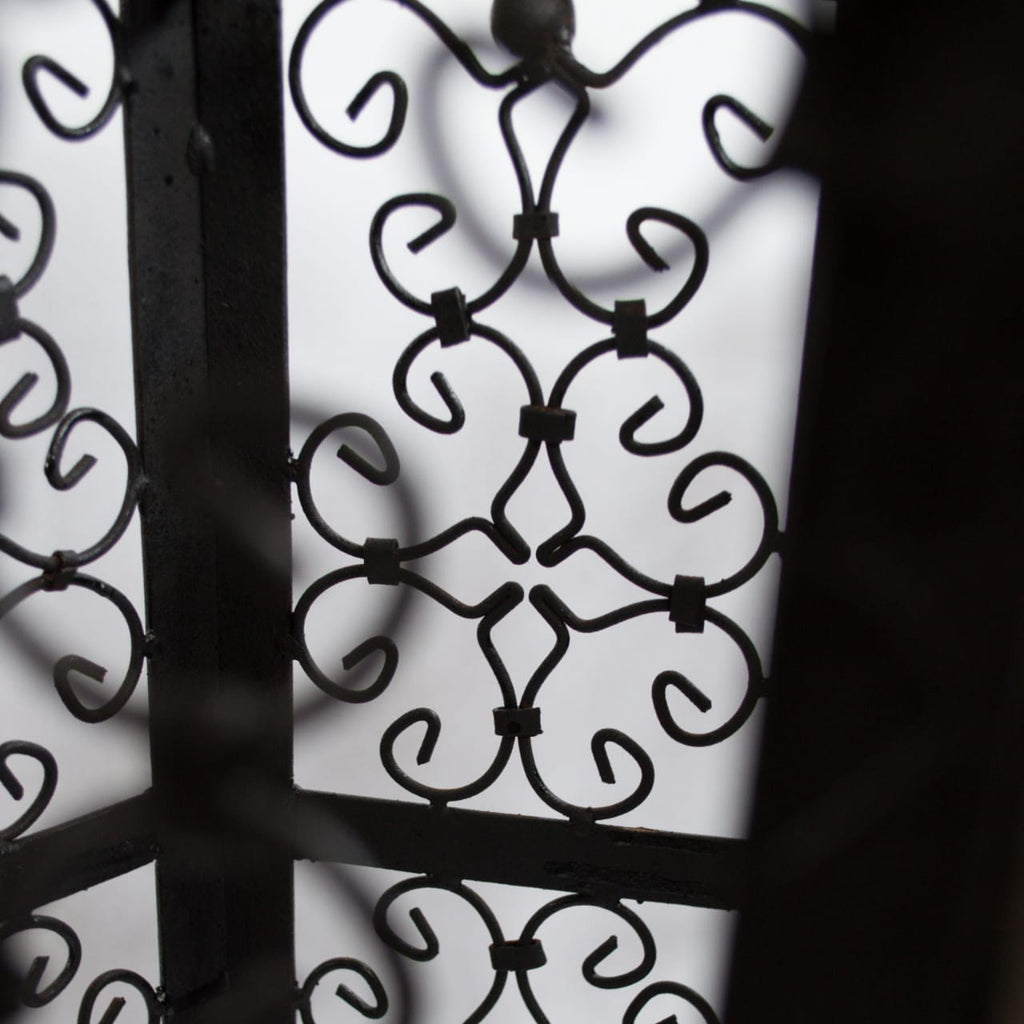 The Amira Wrought Iron Lantern Stand