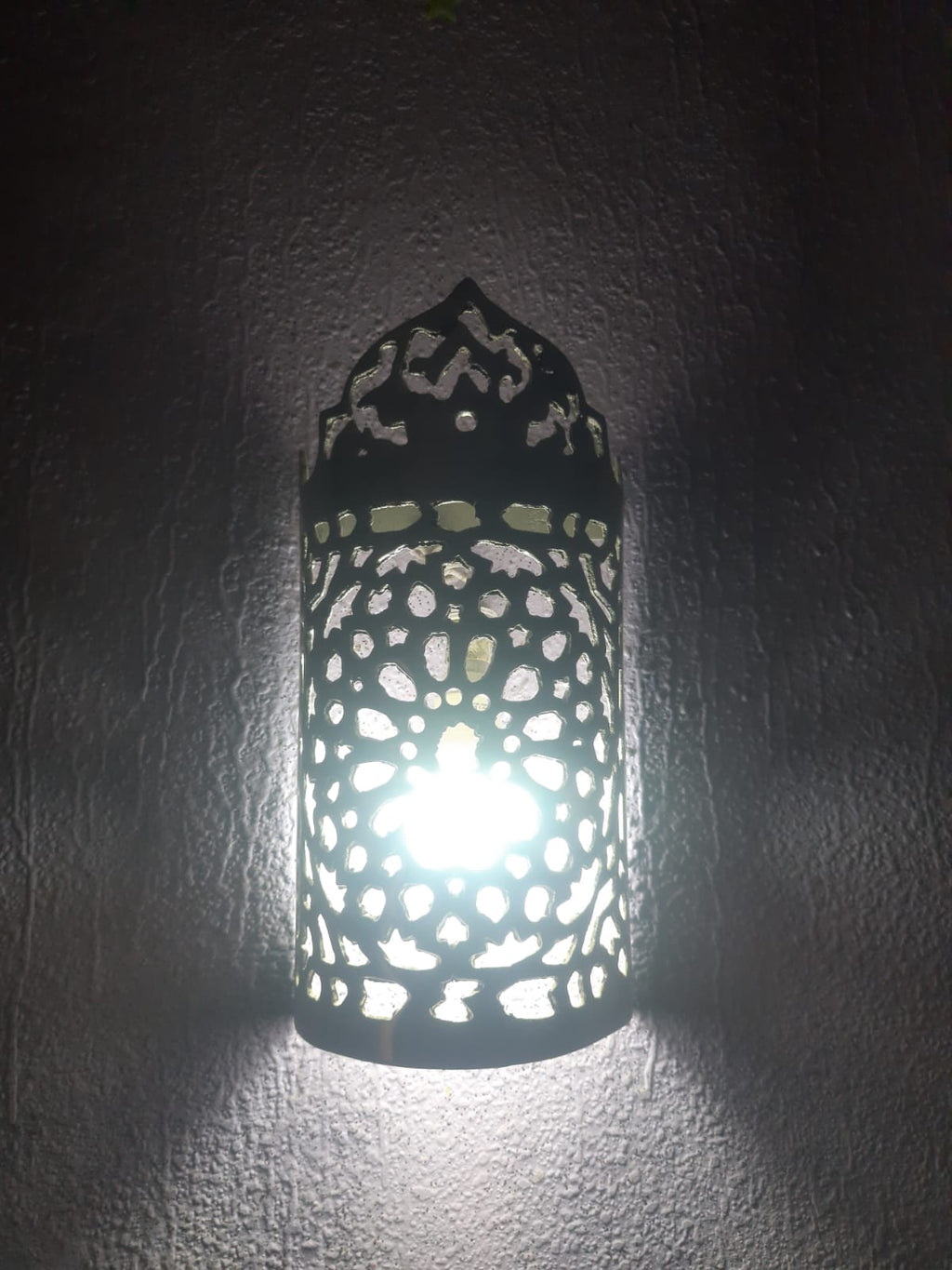Luminous Marrakech – Aluminum Moroccan Wall Light