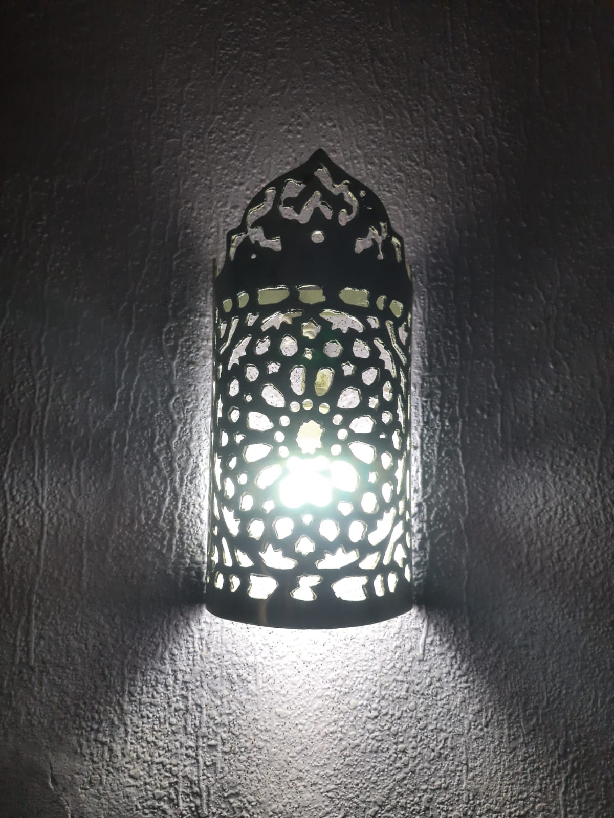 Luminous Marrakech – Aluminum Moroccan Wall Light